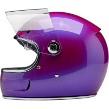 Casco Gringo SV — Talla L, morado metalizado brillo